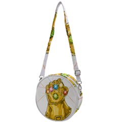 The Infinity Gauntlet Thanos Crossbody Circle Bag