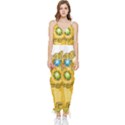 The Infinity Gauntlet Thanos Sleeveless Tie Ankle Chiffon Jumpsuit View1