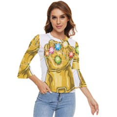 The Infinity Gauntlet Thanos Bell Sleeve Top