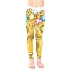 The Infinity Gauntlet Thanos Kids  Classic Winter Leggings by Maspions