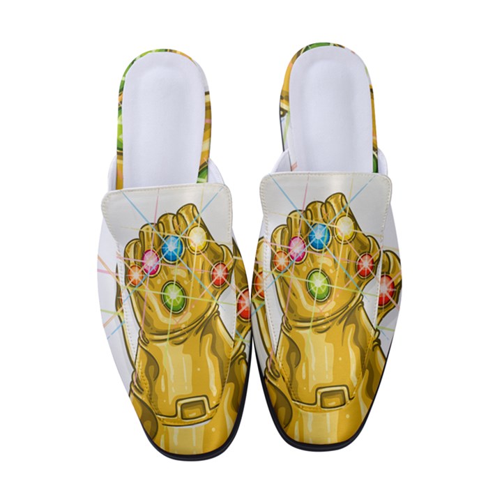 The Infinity Gauntlet Thanos Women s Classic Backless Heels