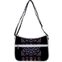 Chartres Cathedral Notre Dame De Paris Stained Glass Zip Up Shoulder Bag View3