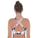 Albert Einstein Physicist Cross Back Sports Bra View2