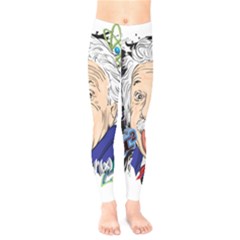 Albert Einstein Physicist Kids  Leggings