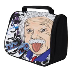 Albert Einstein Physicist Full Print Travel Pouch (small)