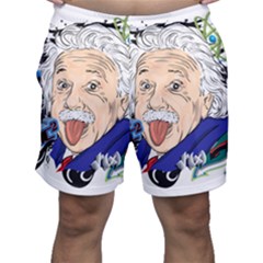 Albert Einstein Physicist Men s Shorts