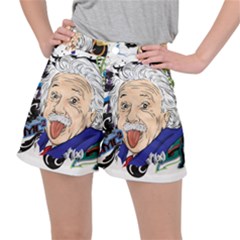 Albert Einstein Physicist Women s Ripstop Shorts by Maspions