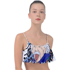 Albert Einstein Physicist Frill Bikini Top