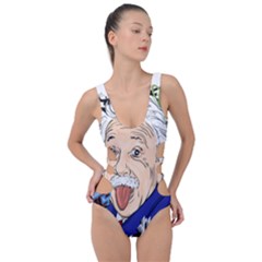 Albert Einstein Physicist Side Cut Out Swimsuit