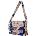 Albert Einstein Physicist Full Print Messenger Bag (L) View1