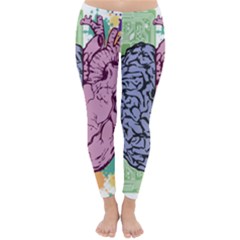 Brain Heart Balance Emotion Classic Winter Leggings