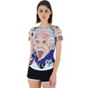 Albert Einstein Physicist Back Cut Out Sport T-Shirt View1