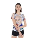 Albert Einstein Physicist Back Cut Out Sport T-Shirt View2