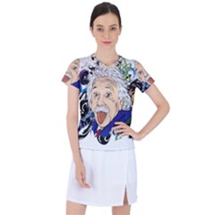 Albert Einstein Physicist Women s Sports Top by Maspions