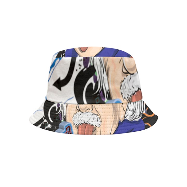 Albert Einstein Physicist Bucket Hat (Kids)