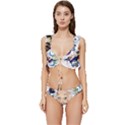 Albert Einstein Physicist Low Cut Ruffle Edge Bikini Set View1