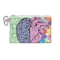 Brain Heart Balance Emotion Canvas Cosmetic Bag (Medium) View1