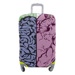 Brain Heart Balance Emotion Luggage Cover (small)