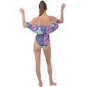 Brain Heart Balance Emotion Drape Piece Swimsuit View2