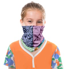 Brain Heart Balance Emotion Face Covering Bandana (kids)