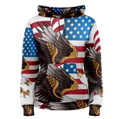 American Eagle Clip Art Women s Pullover Hoodie