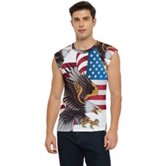 American Eagle Clip Art Men s Raglan Cap Sleeve T-shirt by Maspions