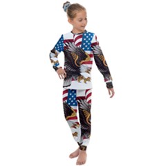 American Eagle Clip Art Kids  Long Sleeve Set 