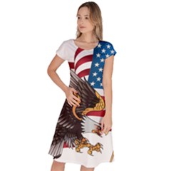 American Eagle Clip Art Classic Short Sleeve Dress