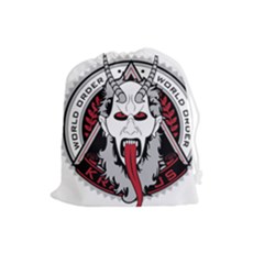 Krampus Drawstring Pouch (large) by Maspions