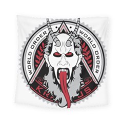 Krampus Square Tapestry (small)