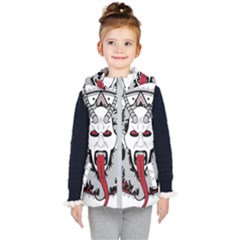 Krampus Kids  Hooded Puffer Vest