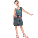 Astronaut Moon Space Nasa Planet Kids  Sleeveless Dress View1