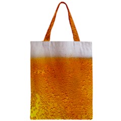 Beer Bubbles Pattern Zipper Classic Tote Bag by Maspions