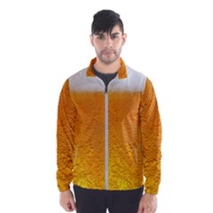 Beer Bubbles Pattern Men s Windbreaker