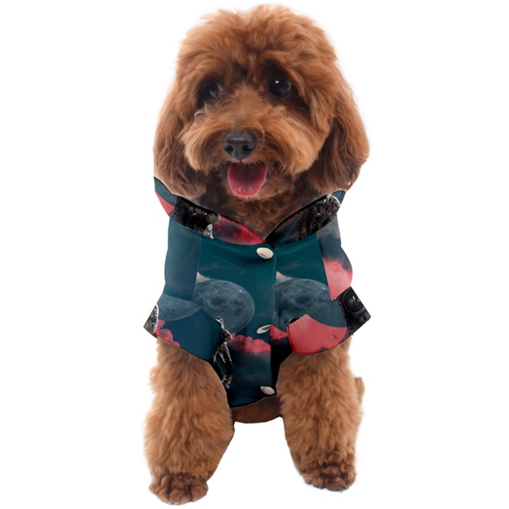 Astronaut Moon Space Nasa Planet Dog Coat