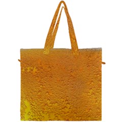 Beer Bubbles Pattern Canvas Travel Bag