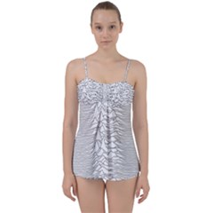 Joy Division Unknown Pleasures Babydoll Tankini Set by Maspions