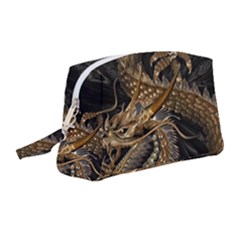 Fantasy Dragon Pentagram Wristlet Pouch Bag (medium)