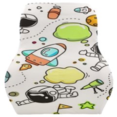 Sketch Cartoon Space Set Car Seat Back Cushion  by Hannah976