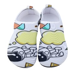 Sketch Cartoon Space Set Kids  Sock-style Water Shoes by Hannah976