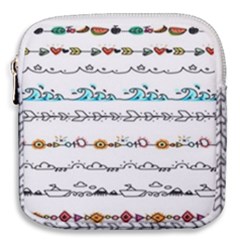 Decoration Element Style Pattern Mini Square Pouch by Hannah976