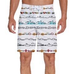 Decoration Element Style Pattern Men s Beach Shorts by Hannah976