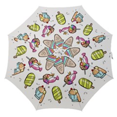 Doodle Cartoon Drawn Cone Food Straight Umbrellas by Hannah976