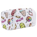 Doodle Cartoon Drawn Cone Food Toiletries Pouch View2