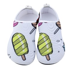 Doodle Cartoon Drawn Cone Food Kids  Sock-style Water Shoes by Hannah976