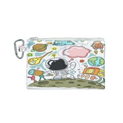 Sketch Cute Child Funny Canvas Cosmetic Bag (small) by Hannah976