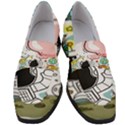 Sketch Cute Child Funny Women s Chunky Heel Loafers View1