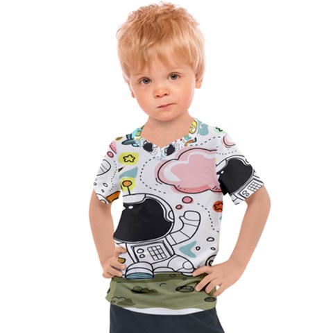 Sketch Cute Child Funny Kids  Sports T-shirt by Hannah976