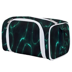 Green Pattern Background Abstract Toiletries Pouch by Hannah976