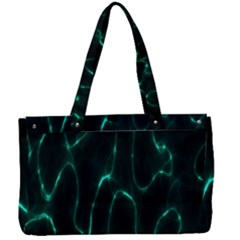 Green Pattern Background Abstract Canvas Work Bag by Hannah976